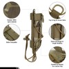 OneTigris Flashlight Holster Molle Flashlight Holder for Belt Tactical Pouch