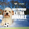 Gnawsome 3.5” Squeaker Soccer Ball Dog Toy - Medium, Promotes