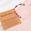 Birthday Bracelet Gifts for Teen Girls Women, Natural Stone Bracelets