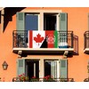 3×5 FT Canada Afghanistan Flag, Large 100D Canadian Afghan Friendship