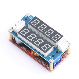 DEVMO 2 in 1 XL4015 5A Adjustable Power CC/CV Step-Down Charge Charging Module LED Driver Voltmeter Ammeter Constant Current/Voltage