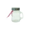 Tablecraft Coca-Cola Mason S&P Shakers, Glass Jar with Metal Lid,