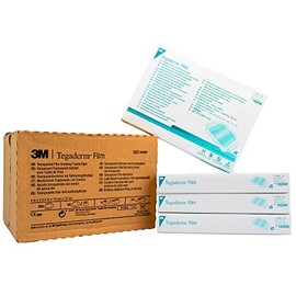 Tegaderm 1626w Transparent Film Dressing 4" x 4.75" - Case of 200