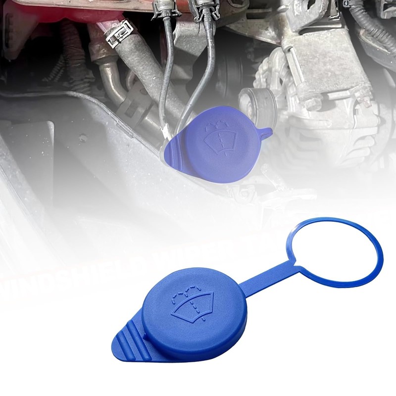 Windshield Washer Fluid Cap for Ford Focus 2012-2018. High-temp, Leak