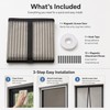 Magnetic Screen Door for Bug Protection – Self-Closing Mesh Curtain