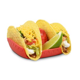 Prepara Sombero Two Taco Holder, Multicolored