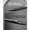 Nicpro 30PCS Black Metal Mechanical Pencils Set in Leather Case,