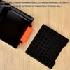 FULLCASE Battery Storage Organizer Holder Holds 72 AA AAA Batteries,