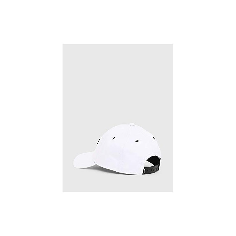 Diesel 00SIIQ0BAUI Men's Cap, Vintage Logo Cap, white