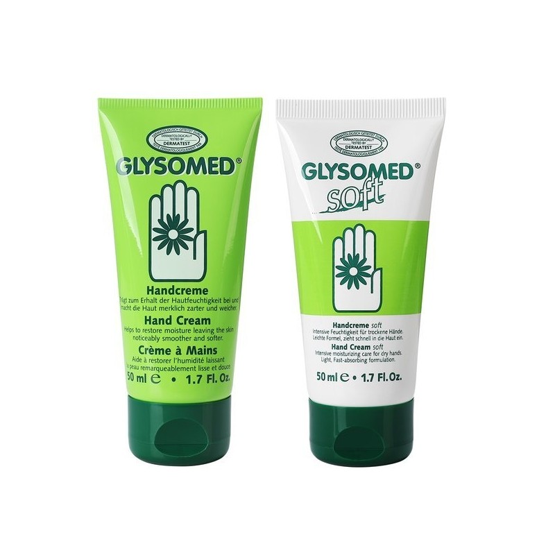 Glysomed Original Hand Cream 50ml 1 piece + Soft 50ml