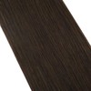 Moresoo Brown Tape in Hair Extensions Human Hair Remy Dark