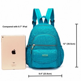 AOTIAN Mini Nylon Women Backpacks Casual Lightweight Small Daypack for Girls