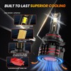 High Low Beam Fog Light Bulbs Set Fit for Chevy