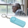 Mini Personal Alarm Keychain with 130dB Loud Siren Safety Self