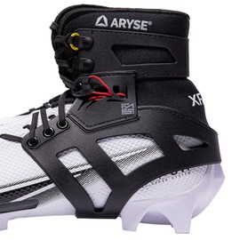 ARYSE XFAST - Cleat Ankle Brace & Stabilizer - Superior Ankle Support for Men and Women. Football, Soccer, Lacrosse, Rugby & More - (X-Large, Black, Single)