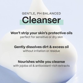 Mad Hippie Face Cream & Cleanser Skin Care Set - Lotion for Women and Men with Niacinamide Matrixyl Peptide Complex + Organic Jojoba Oil Moisturizing Facial (2 Piece Set) / 매드 히피 페이스 크림 & 클렌저 스킨 케어 세트 - 니아신아마이드 함유 여성남성용 로션 매트릭스틸 펩타이드 복합체 + 유기농 호호바 오일 보습 페이셜 (2피스 세트)
