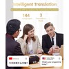 JR07 Language Translator Earbuds, BT 5.3 144 Languages Instant Voice