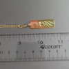 Adajio Retired Adajio Necklace Column Landscape Sun Mountains Coral Green