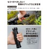 GORIX Bicycle Grip, Lock-On, Non-Sticky TPE Material, Hexagonal Shape, Anti-Slip,