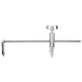 Dry Wall Circle Cutter, Stainless Steel Shaft Plasterboard Saw Adjustable Pivot Point Drywalls Tool for Cutting Round Holes