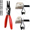 Toolwiz Automobile Hose Removal Pliers, Auto Fuel, and Vacuum Line