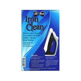Bo-nash Iron Clean Sheets for Removing Fusibles & Sticky Residues (10 Sheets)