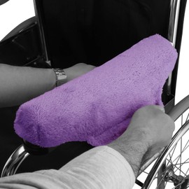 WAP9-03Z - Reposabrazos para silla de ruedas, con almohadillas para orejas para brazos de silla de ruedas de 22,8 cm