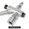 QWORK Foam Cannon Dual-Connector Accessory for Pressure Washer - Includes