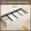 DIMJ Drawer Organizers, Set of 8 Clothes Drawer Organizer, Foldable