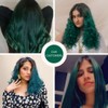 Paradyes Emerald Green Semi Permanent Conditioner Based Hair Color Enriched