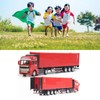 Pull Back Container Truck Toy High Simulation Plastic Alloy Container