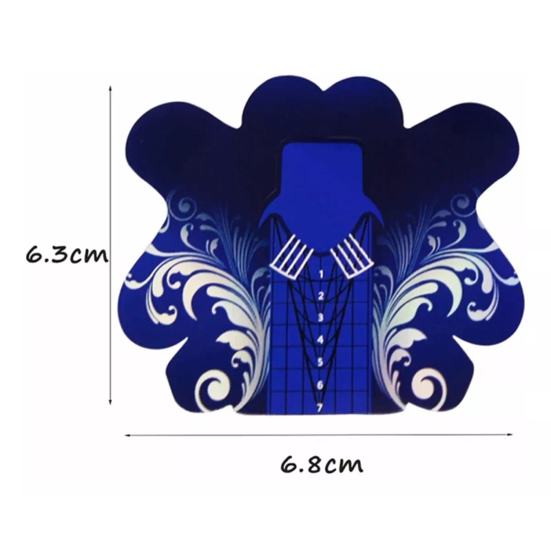 Lay Lay Formas Para Uñas Esculturales Rollo De 500 Piezas