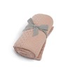 Mamas & Papas Small Knitted Blanket, Bubblegum Pink