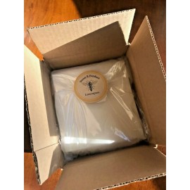 Priddy Acres Bee Food, Sweet B - Simple Bee Fondant, 5 lbs, Lemongrass, Winter Hive Feeding