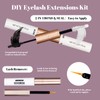 3D Thick Lash Extension Kit 320 Pcs Fluffy Lash Clusters