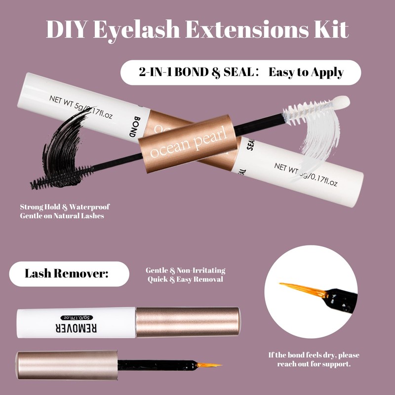 3D Thick Lash Extension Kit 320 Pcs Fluffy Lash Clusters