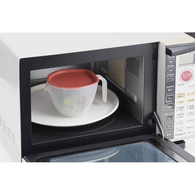 Akebono Sangyo CH-2124 Deep Bowl with Lid, Small, Gray, 22.9