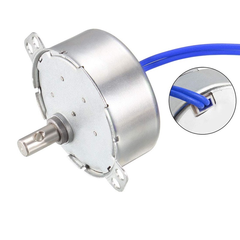 uxcell Metal Gear Electric Synchronous Motor AC 100-127V 5-6RPM 50-60Hz