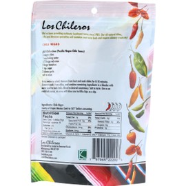 LOS CHILEROS Negro Chile Pods, 2 OZ