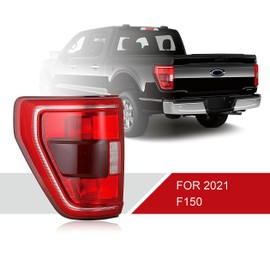 Halogen Tail Lights W/Blind Spot(Module NOT Included)Compatible With F150 XLT TREMOR 2021 2022 2023 F-150 Pickup Taillight Rear Brake Lamp Assembly ML3Z13405C(Halogen F-150 XLT W/Blind Spot LH)
