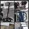 BUYIJIUGE Cargo Straps for Cargo Cargo Ties Elastic Rope Adjustable