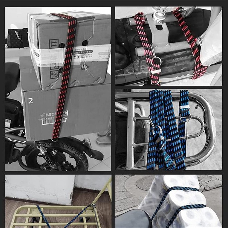 BUYIJIUGE Cargo Straps for Cargo Cargo Ties Elastic Rope Adjustable