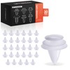 A-Premium 30PCS Nylon Trim Panel Retainer Clip Triple Head Compatible