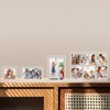 Egofine 5x7 Acrylic Frames 4 Pack, 20mm Thicker Frameless Clear