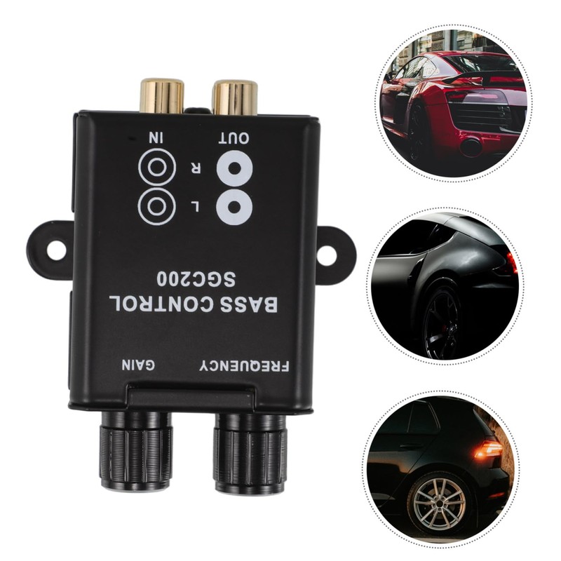 CHILDWEET Bass Knob Control for Car Audio Systems Audio Level
