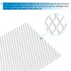 PATIKIL 4"L x 4"W Universal Car Grill Mesh, 2Pcs 5x8mm