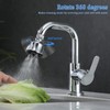 Sink Faucet Sprayer Attachment, Upgrade 4 Mode Adjustable Kitchen Faucet