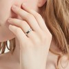 KAMASATO 4mm Stainless Steel Rings women men High Polished Dome