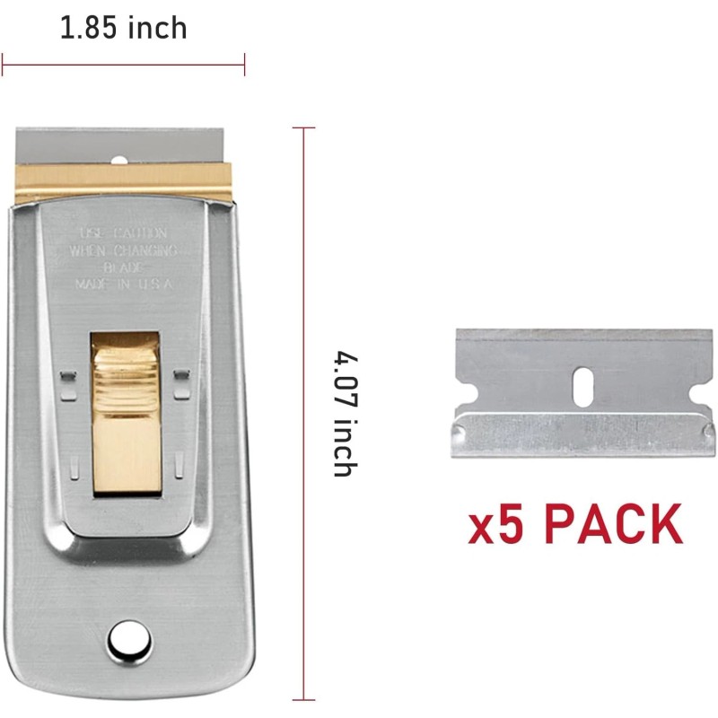 NoBrand Razor Blade Scraper Tool, Razor Blade Holder, Window Scraper