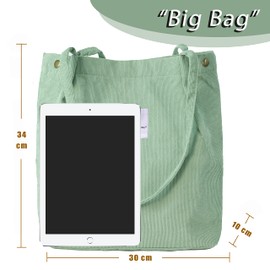 VOKUVIKU Jute Bag with Vintage Flowers, Large Women's Fabric Bag, xl